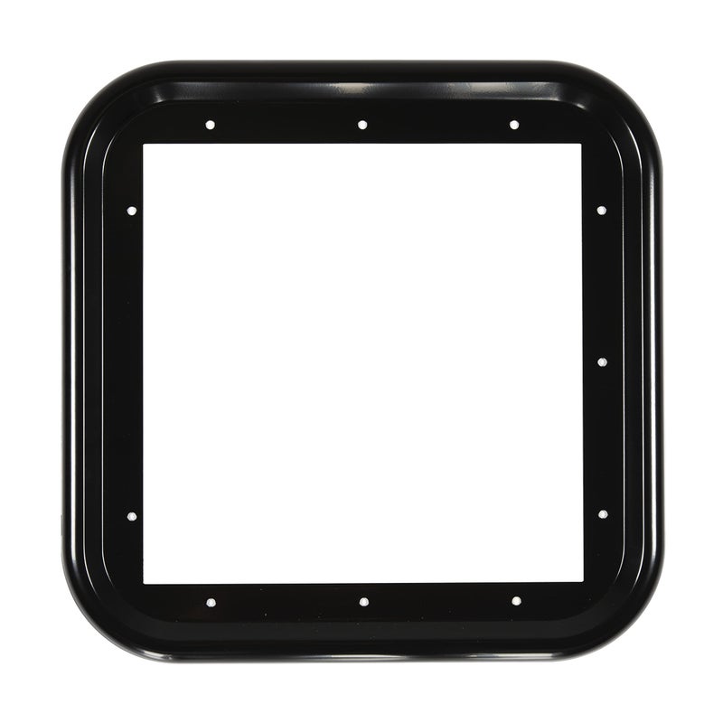 Girard Products Llc RV Water Heater Door Trim Ring - Black - Image 1